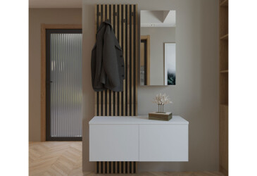 Фото Прихожая Gerbor холдинг Арика Нимфея альба / черный