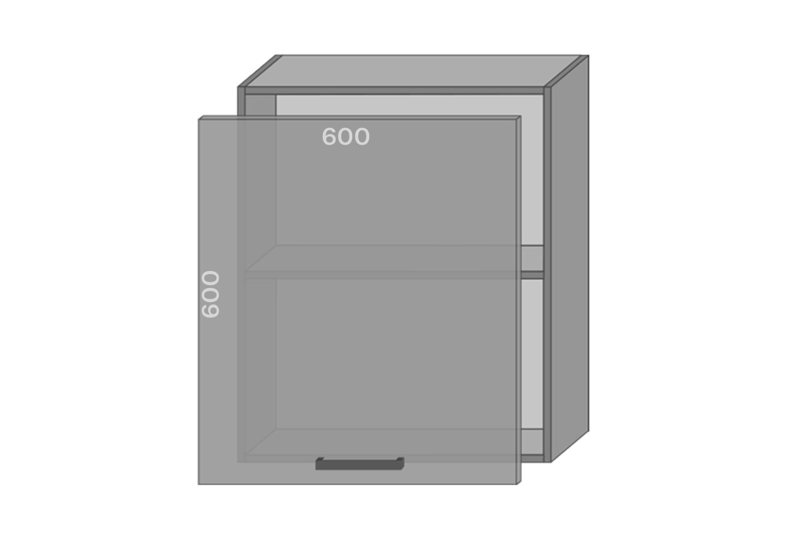 Фото 1 - В 600 Марта / Ніка New Kredens furniture