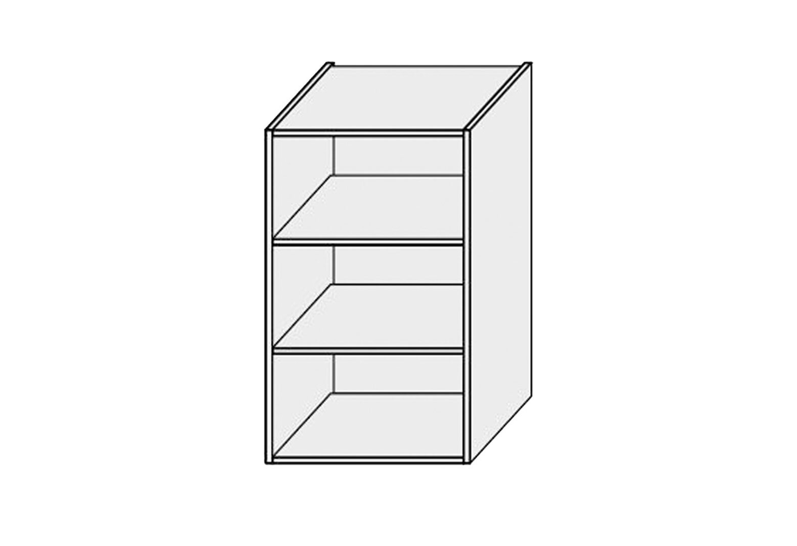 Фото 1 - Корпус 40В 1дв Витрина Pro Blum 720мм МироМарк