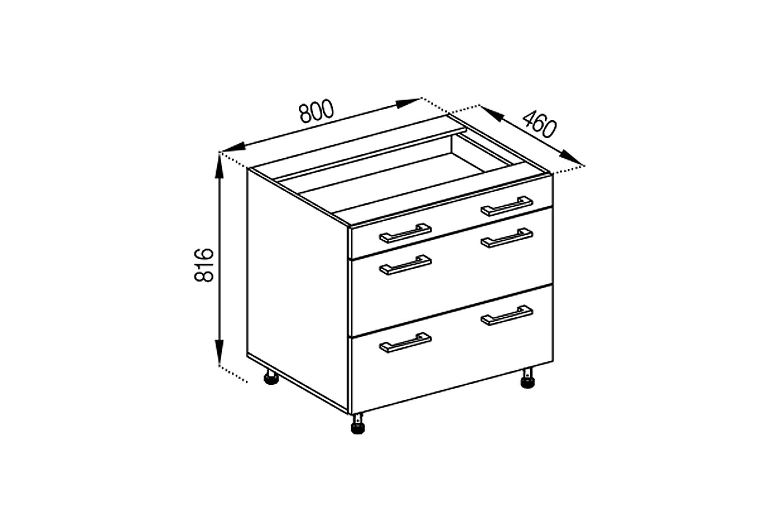 Фото 1 - Н 80 3Ш (1+2) Favorit Марта Svit Mebliv