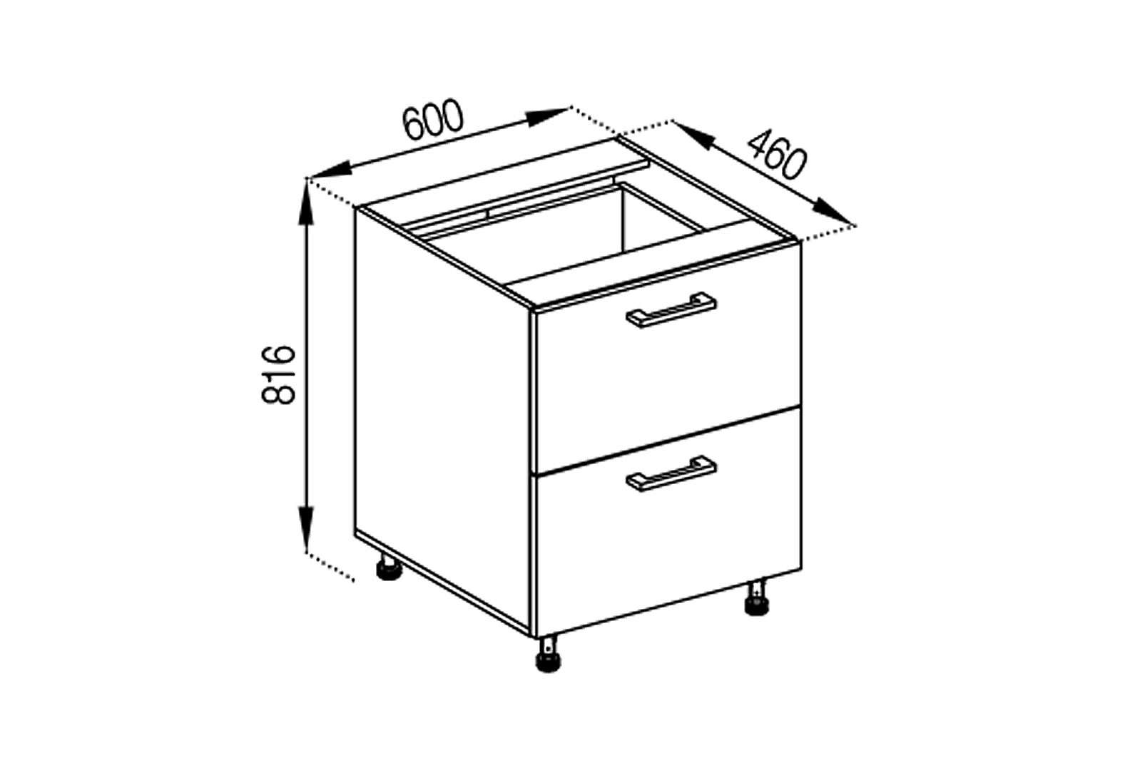 Фото 1 - Н 60 Ш Favorit Марта Лак Svit Mebliv