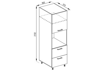 Фото П 60 ДШ Favorit Марта Лак Svit Mebliv