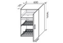 Image 2 - Верх 60ВС/900 1дв сушка Pro Blum+Rejs права Міленіум / Millenium Premium MiroMark
