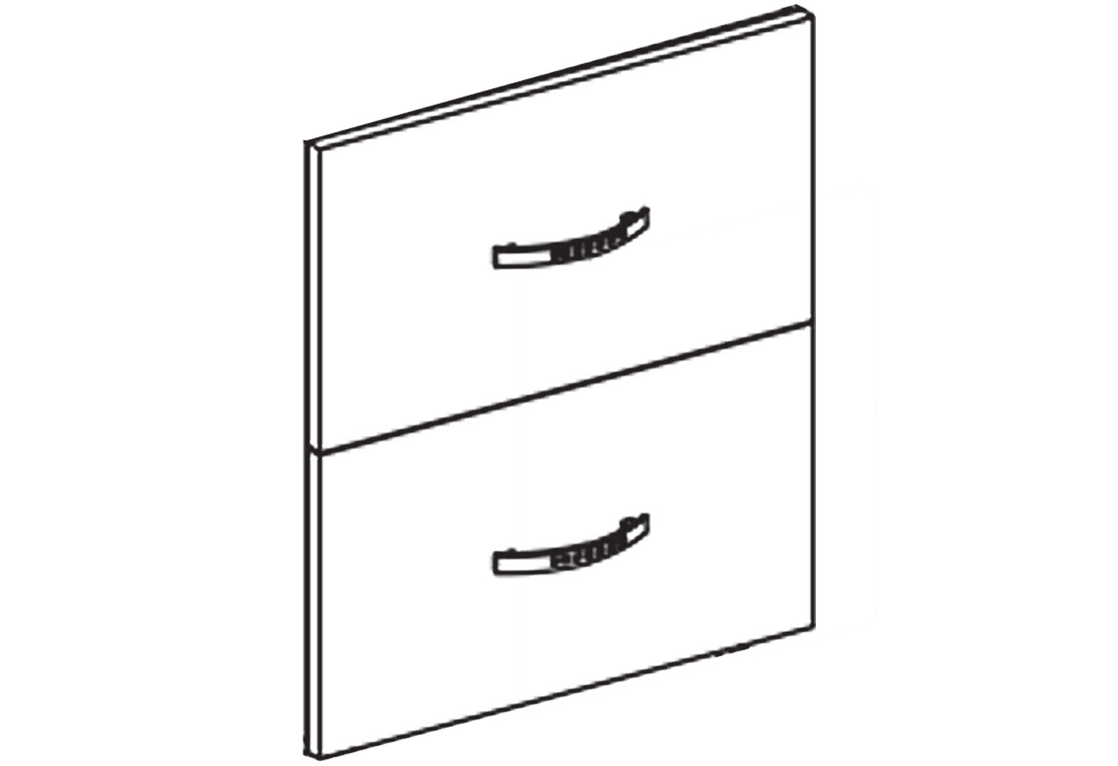 Фото 1 - Фасад Н 60 Ш (+ВШ) Оля Світ Меблів