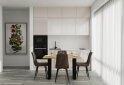Image 2 - Кухня VIP-master Интерно Глянец Люкс/ Interno Gloss Luxe 2.4 м, беж глянец / молочный глянец