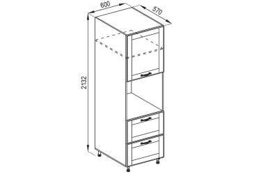 Фото П 60 ДШ Favorit Доминика Svit Mebliv