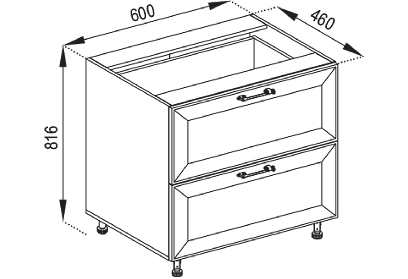 Фото 1 - Н 60 Ш Favorit Марго Світ Меблів