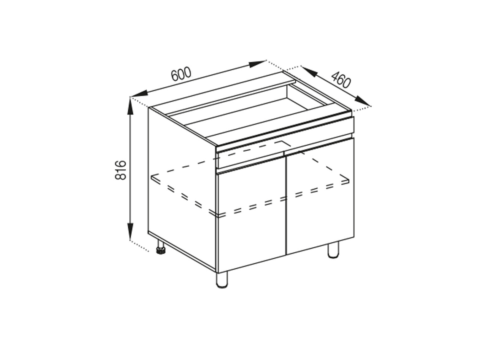 Фото 1 - Н 60 ДШ Favorit Тина Svit Mebliv