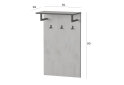 Image 3 - Вішалка для одягу Moreli F-0001 Forte / Форте, 55 см бетон тефра
