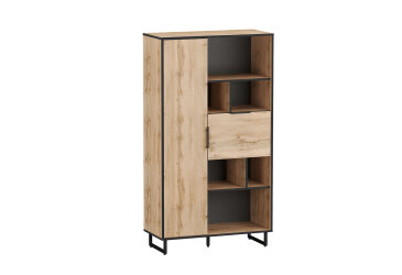 Image Стелаж комбі Moreli F-0006 Forte / Форте, 90 см дуб аппалачі