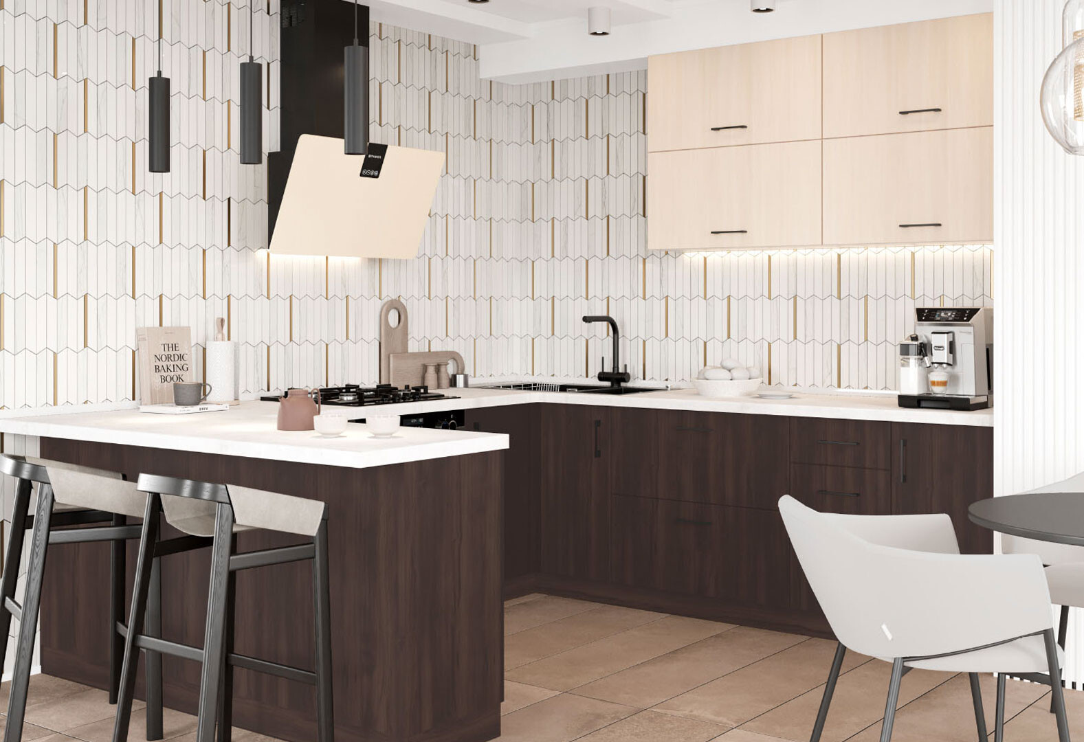 Фото 4 - Модульная кухня Амели / Ameli Мебель Стар