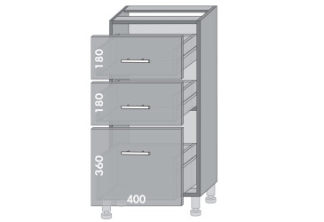 Фото Низ 43 шухляды Амели / Ameli Мебель Стар