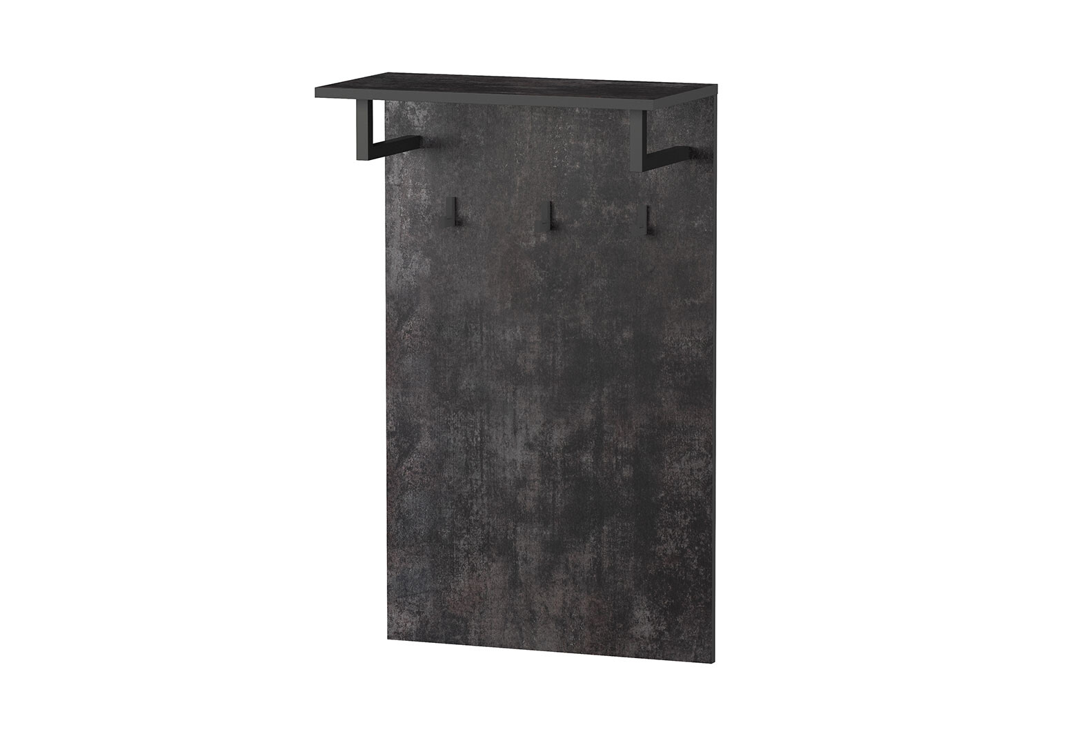 Фото 1 - Вешалка для одежды Moreli F-0001 Forte / Форте, 55 см бетон тёмный