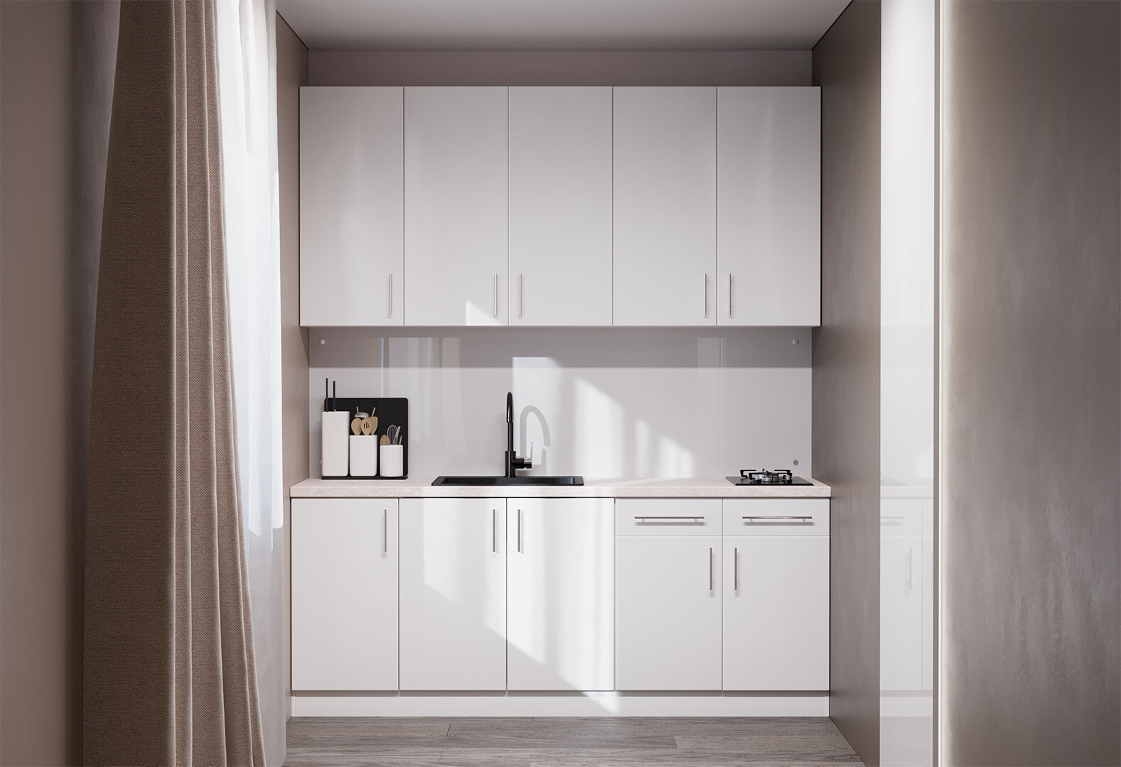 Фото 1 - Кухня Вип-Мастер МоДа / MoDa 2.0 белая