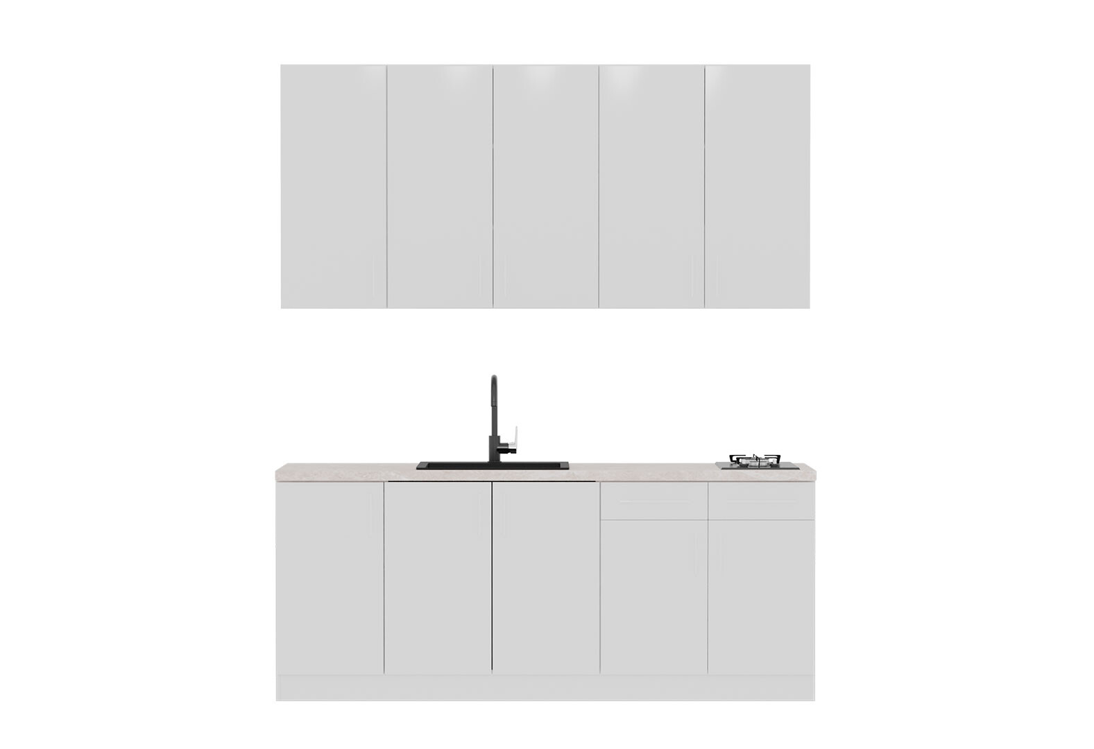 Фото 4 - Кухня Вип-Мастер МоДа / MoDa 2.0 белая