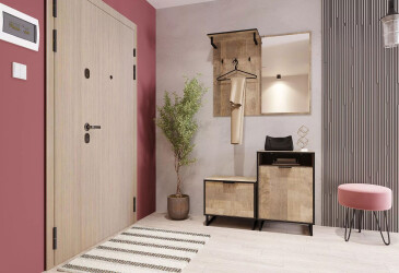 Фото Прихожая Moreli Forte / Форте 110 см, дуб гранж песочный