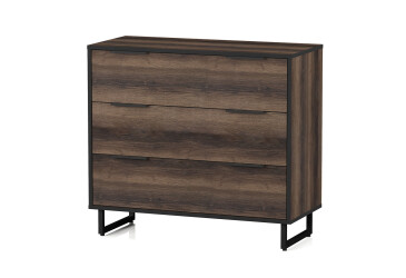 Фото Комод Moreli F-0008 Forte / Форте, 90 см дуб кверкус