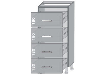 Фото Низ 404 ящики Blum Амели / Ameli Мебель Стар