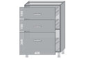 Image 1 - Низ 63 шухляди Blum Амелі / Ameli MebelStar