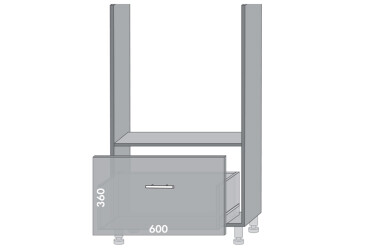 Фото Низ 64 духовка Blum Амели / Ameli Мебель Стар