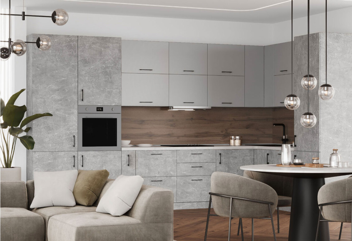 Фото Кухня угловая Амели / Ameli 3.8х1.8 Мебель Стар