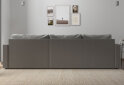 Image 7 - Мягкий уголок Вика Титан Люкс 293x172 см,светло-серый (Madera 20, задняя спинка в основной ткани)