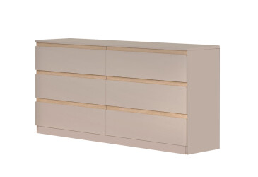 Фото Комод 3Ш+3Ш тоффи / дуб сонома