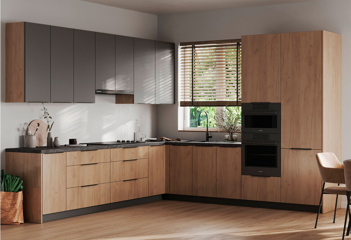 Фото Кухня угловая Лео / Leo 2.6х3.0 МироМарк