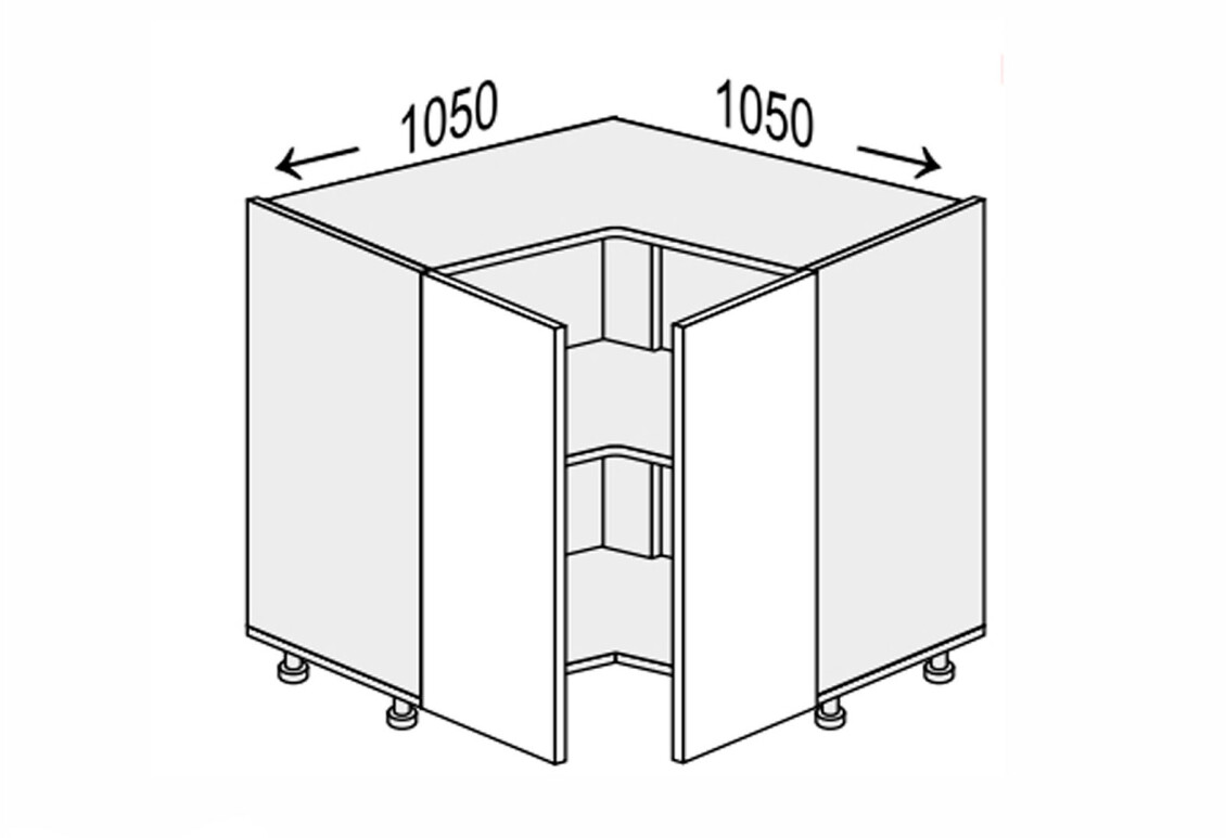 Фото Низ угол Н 90°/820 2дв Мэри / Mary МироМарк