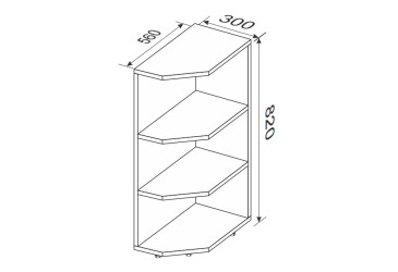 Фото Низ 30НЗК/820 угловое окончание