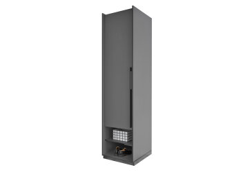 Image Шафа Moreli Ramo / Рамо R-0002 зі штангою і полицями 51,8 см, антрацит