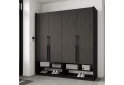 Image 2 - Шкаф Moreli Ramo / Рамо R-0007 4-дверный с полками 196,8 см, венге