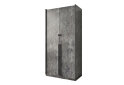 Image 1 - Шкаф-пенал Moreli Ramo / Рамо R-0013 2-дверный с полками 100,1 см, бетон тёмный