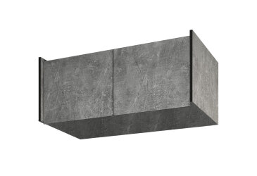 Image Антресоль Moreli Ramo / Рамо R-0022 2-дверная 100,1 см, бетон