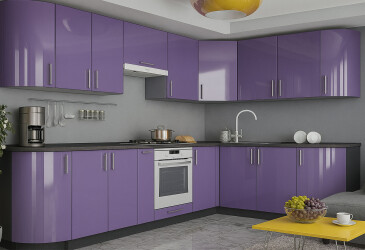 Фото Кухня угловая Вип-Мастер Колор-міх / Color-mix 250х150 см