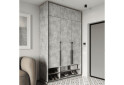 Фото 2 - Шафа Moreli Ramo / Рамо R-0005 3-дверна з полицями та антресоллю 148,4 см, бетон