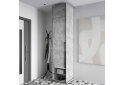 Image 2 - Шкаф Moreli Ramo / Рамо R-0002 со штангой,полками и антресолью 51,8 см, бетон