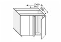 Image 1 - Низ кут Н 90°/820x1000x600 1дв Pro Blum правий Міленіум / Millenium Premium MiroMark
