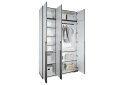 Image 5 - Шкаф Moreli Ramo / Рамо R-0016 3-дверный со штангой, полками и антресолью 148,4 см, белый