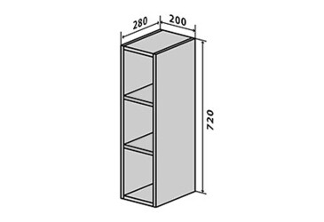 Фото В1 Полиці Соната / Sonata VIP-master