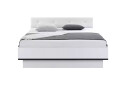 Фото 3 - Ліжко-подіум MiroMark Лука / Lucca 180x200, Білий глянець / Мат антрацит