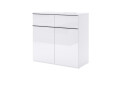 Фото 1 - Комод МироМарк Лука / Lucca с дверками и 2 ящиками 90 см, белый глянец