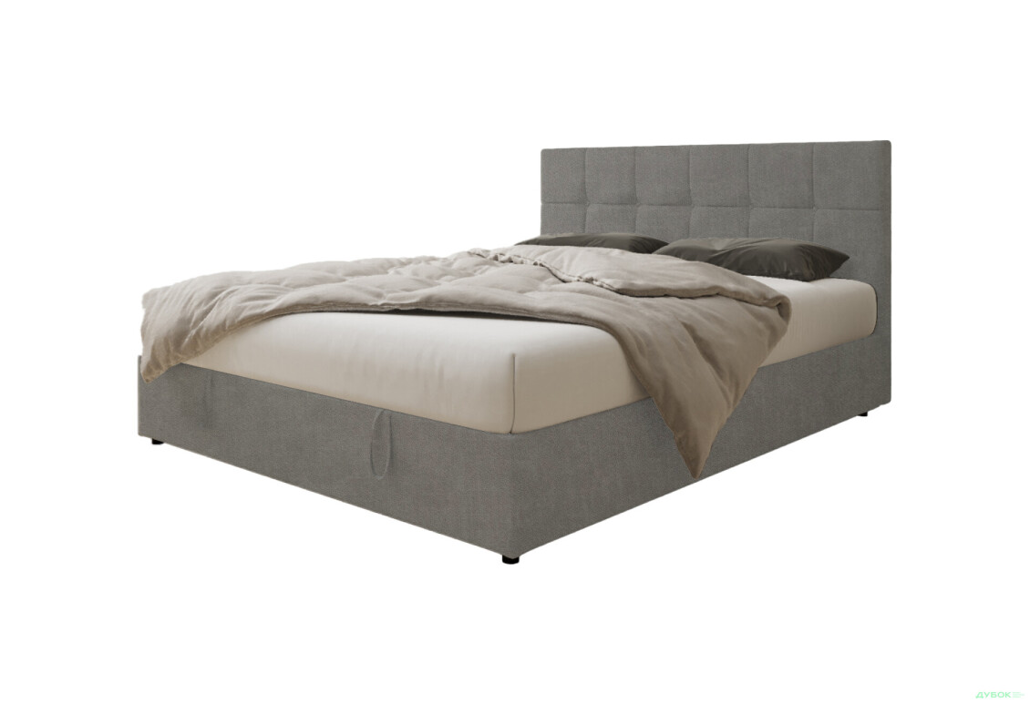 Фото Кровать Vika Гринвич 160х200 см подъемная серое (Marino 28)