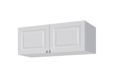 Фото Антресоль Вип-Мастер Мадрид 2-дверная V.1 / V.2 100 см, Белый