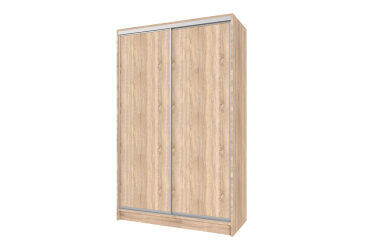 Image Шкаф-купе Киевский стандарт 2Д 1500х2400х600 ДСП дуб сонома