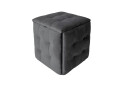 Фото 1 - Пуф-трансформер Креденс Фениче 5в1 50x50 см, Чорний метал / Серый