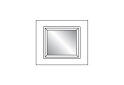 Image 1 - Фасад Ф-500*400 (А) Мадрид Зеркало Вип-Мастер