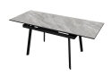 Image 2 - Стол кухонный Jam Slim / Слим раскладной 110/170 см, черный 100М / бриллиант