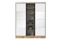 Фото 6 - Шафа-купе Київський стандарт 3Д 2000х2400х600 дуб аппалачі, 3 дзеркала комбінованих