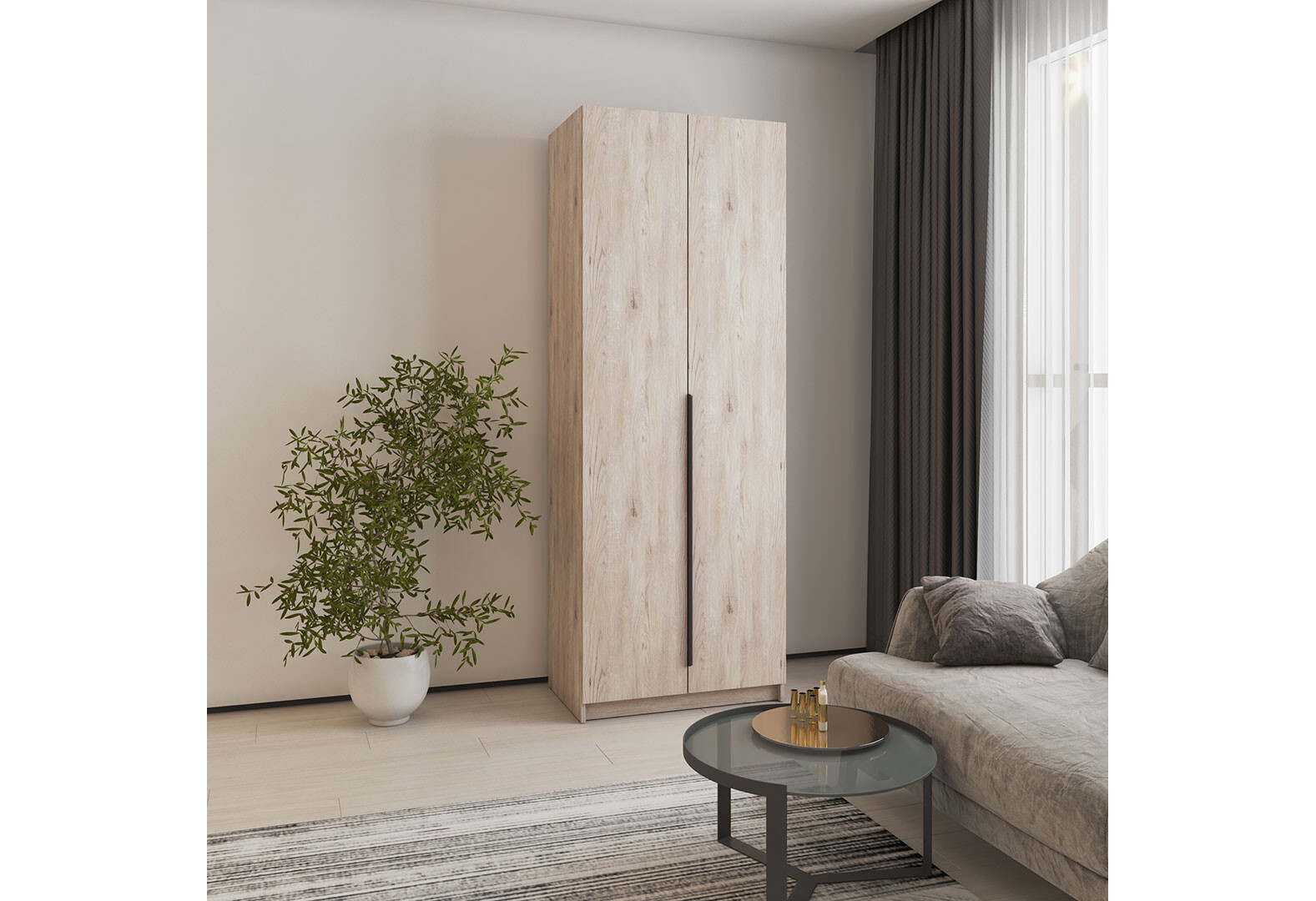 Фото 5 - Шафа Оскар 2D 800 MebelStar